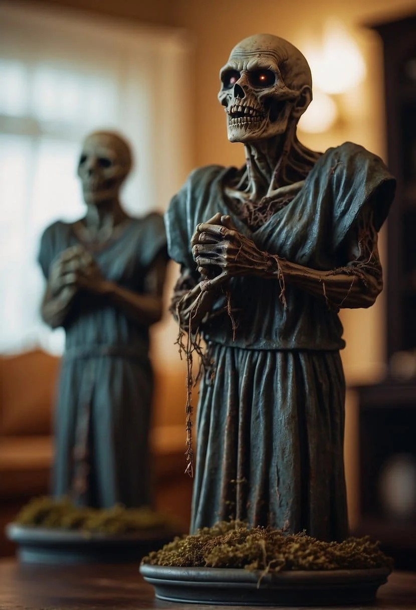 Gruesome Zombie Statues