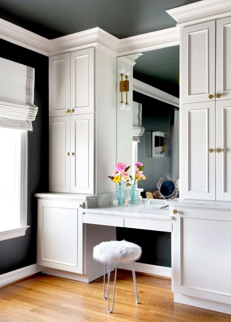 Add a Freestanding Vanity Area