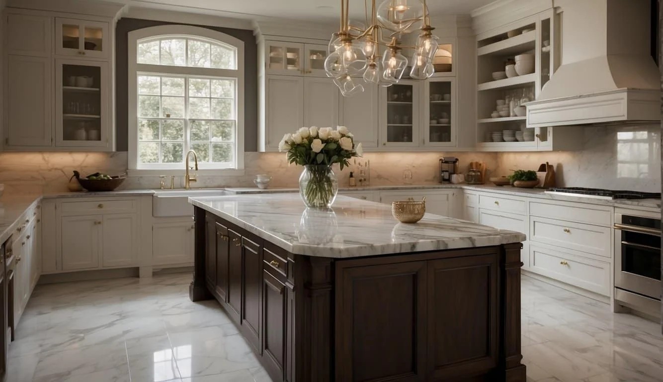 Opt for Luxurious Marble Countertops