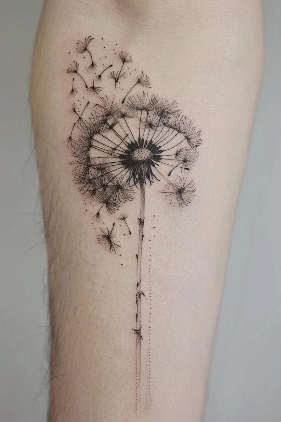 Dandelion Tattoo