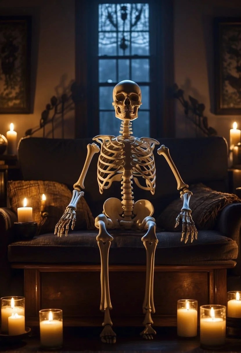 Terrifying Life-Size Skeletons