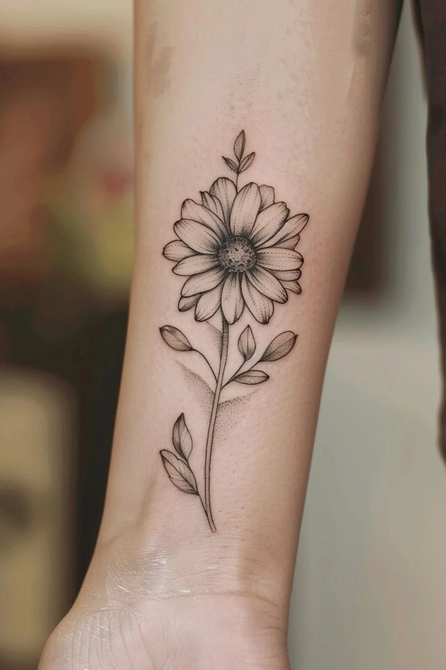 Daisy Tattoo