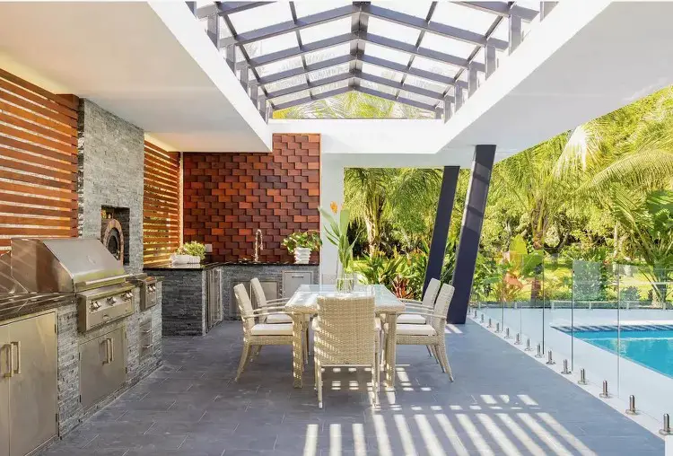 Outdoor Kitchen Skylight