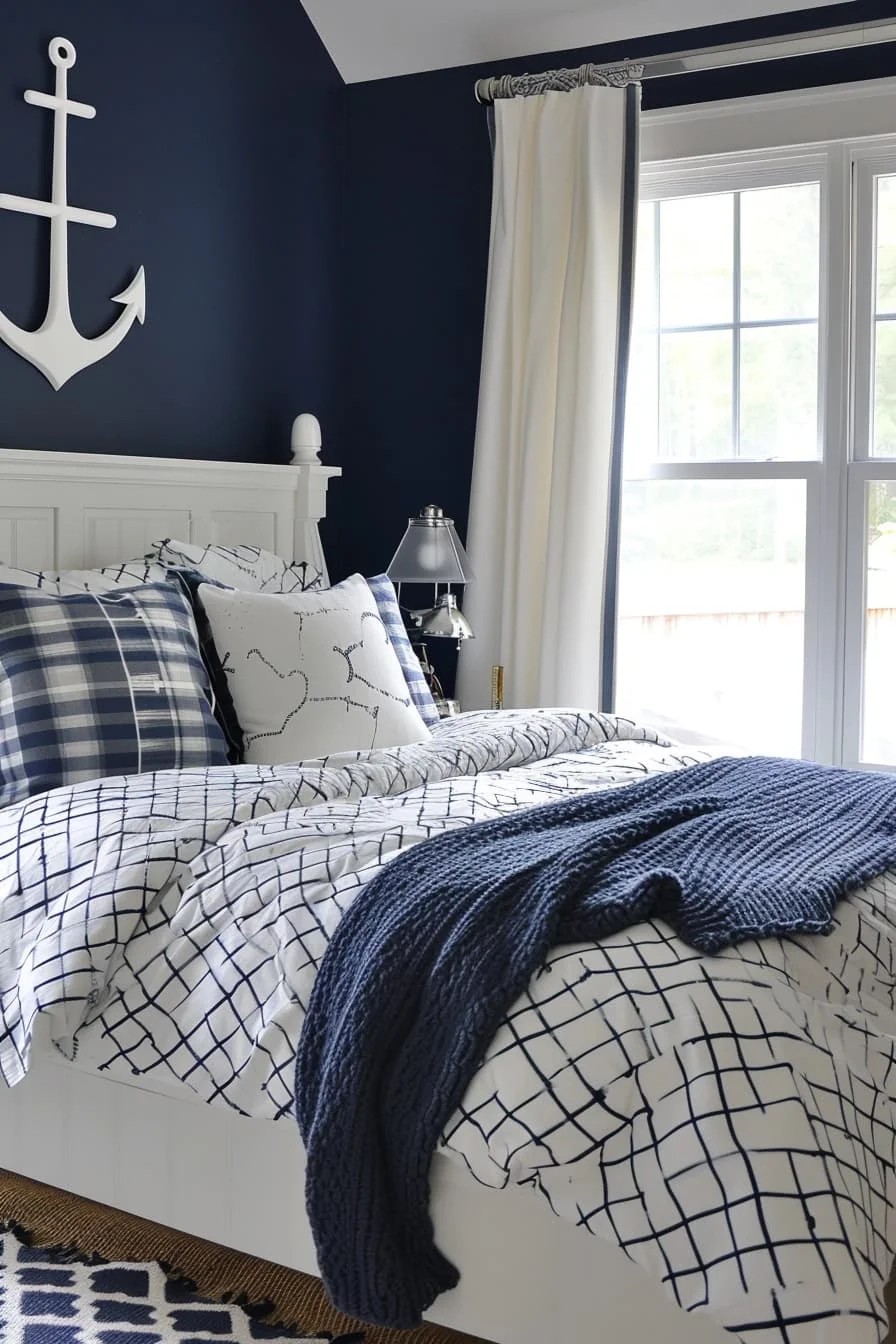 Nautical Inspired Bedroom