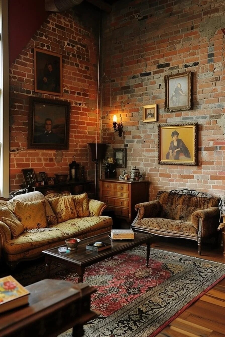 Exposed Brick Wall (Reddish Hue)