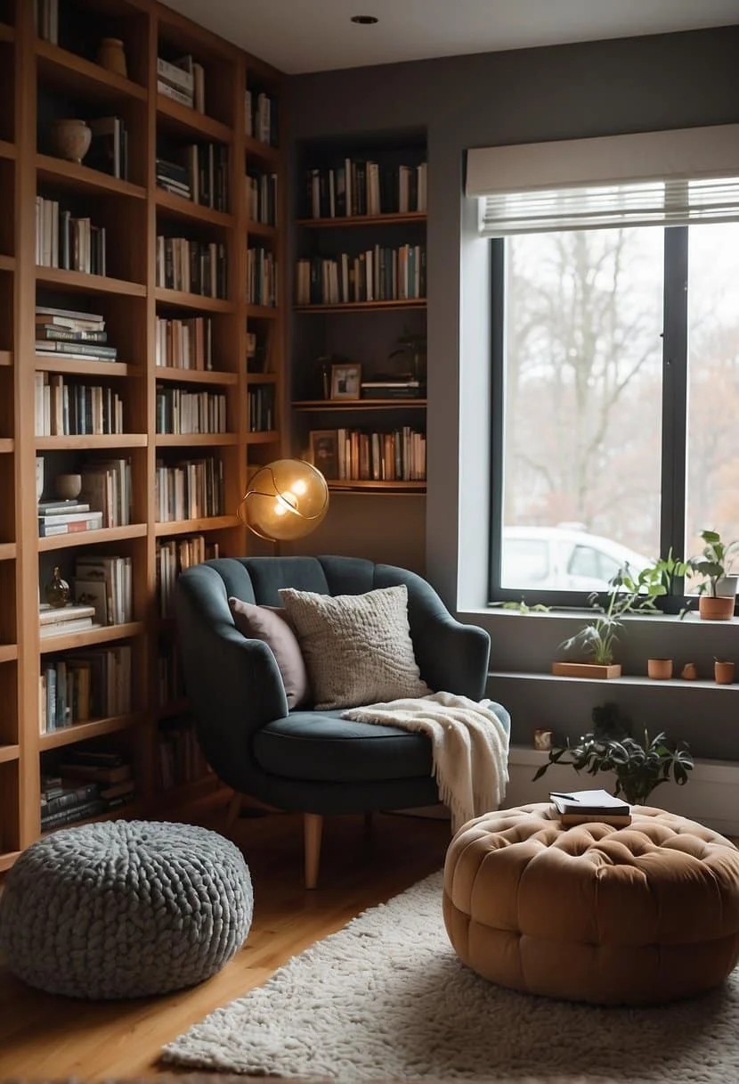 Build a Bookshelf-Enclosed Reading Nook