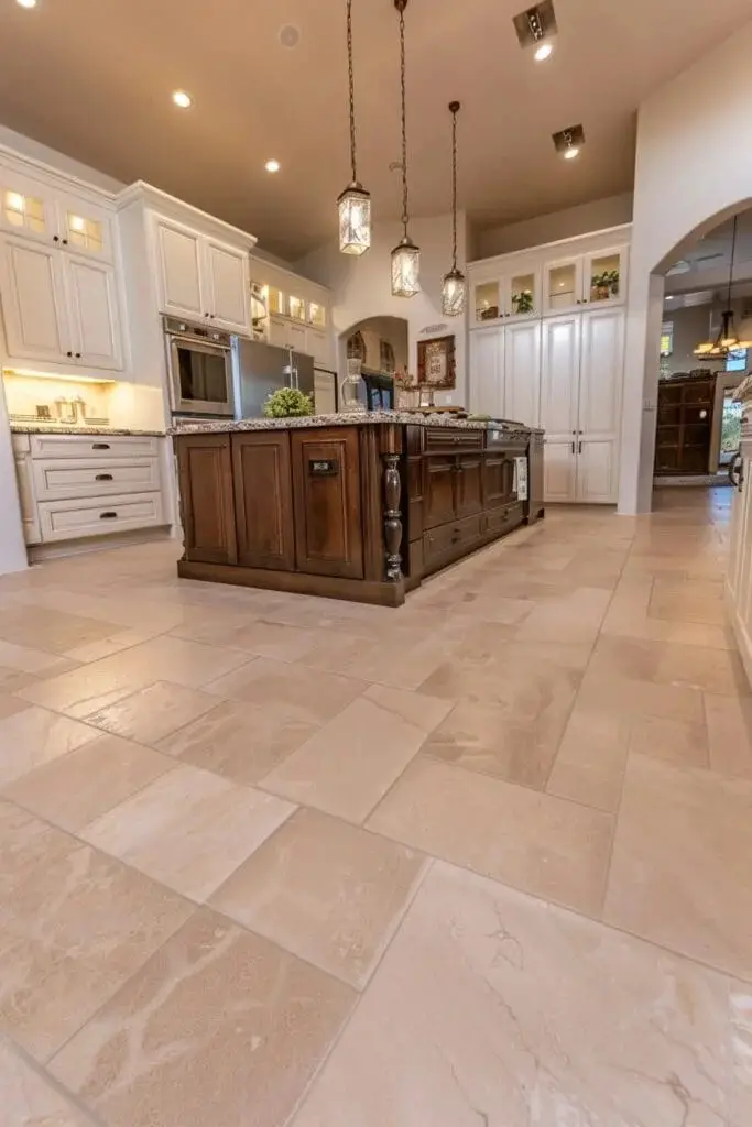 Beige Tile Flooring