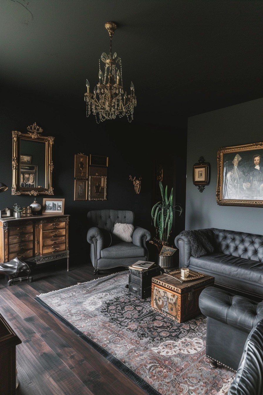 Indulge in Rich, Dark Walls