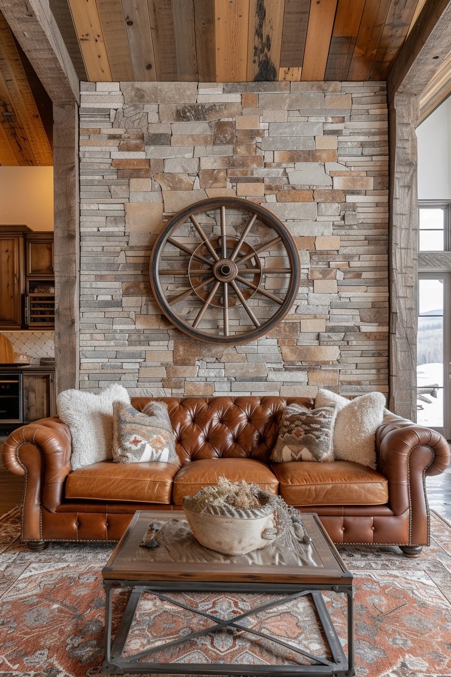 Wagon Wheel Wall Art