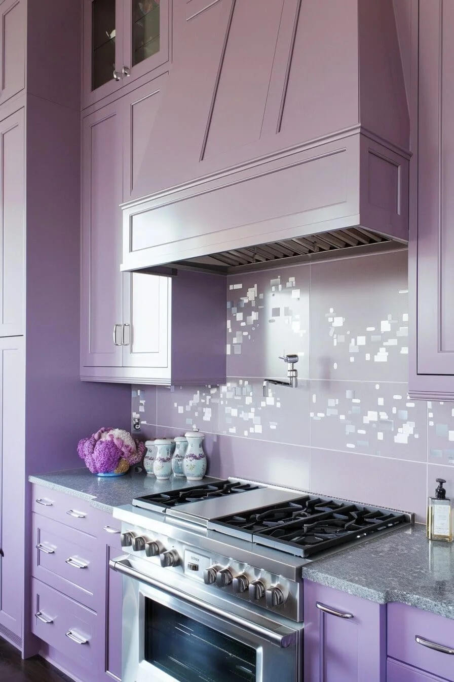 Lavender Cabinets