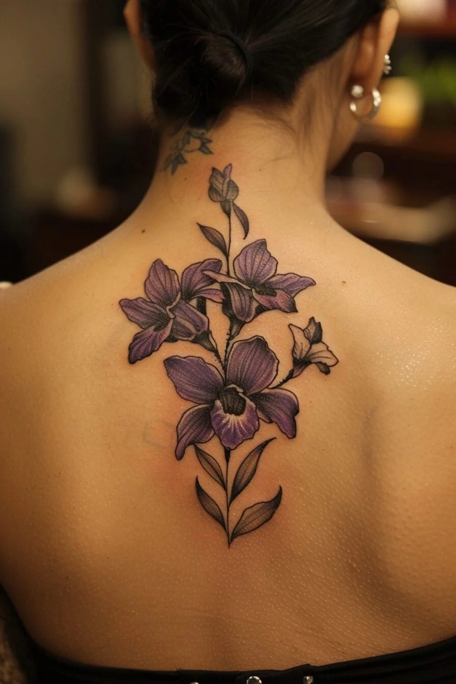 Orchid Tattoo