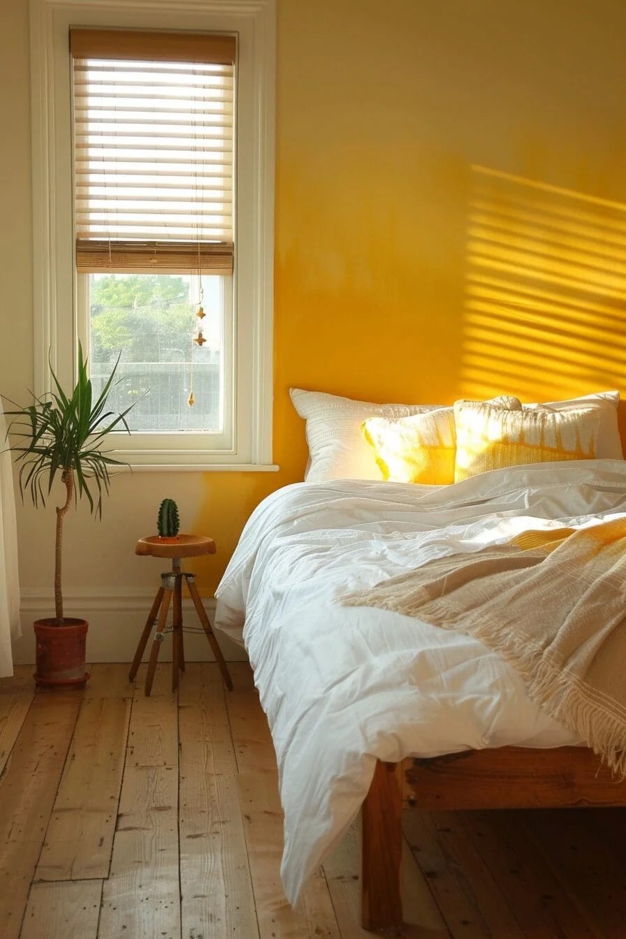 Ombre Yellow Wall Paint