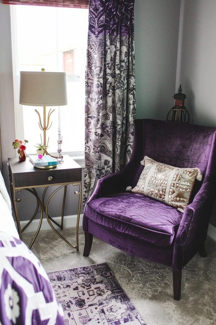 Amethyst Accent Chair