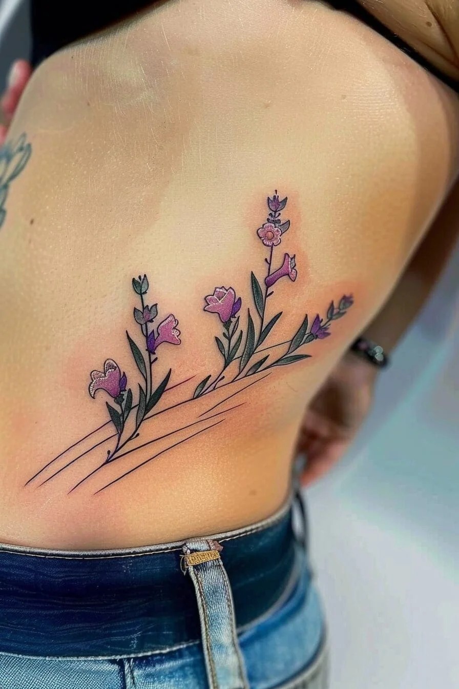 Inspirational Lavender Tattoo