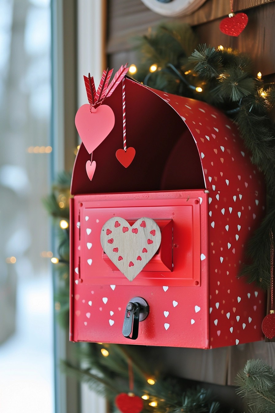 Valentine’s Day Mailbox Decoration