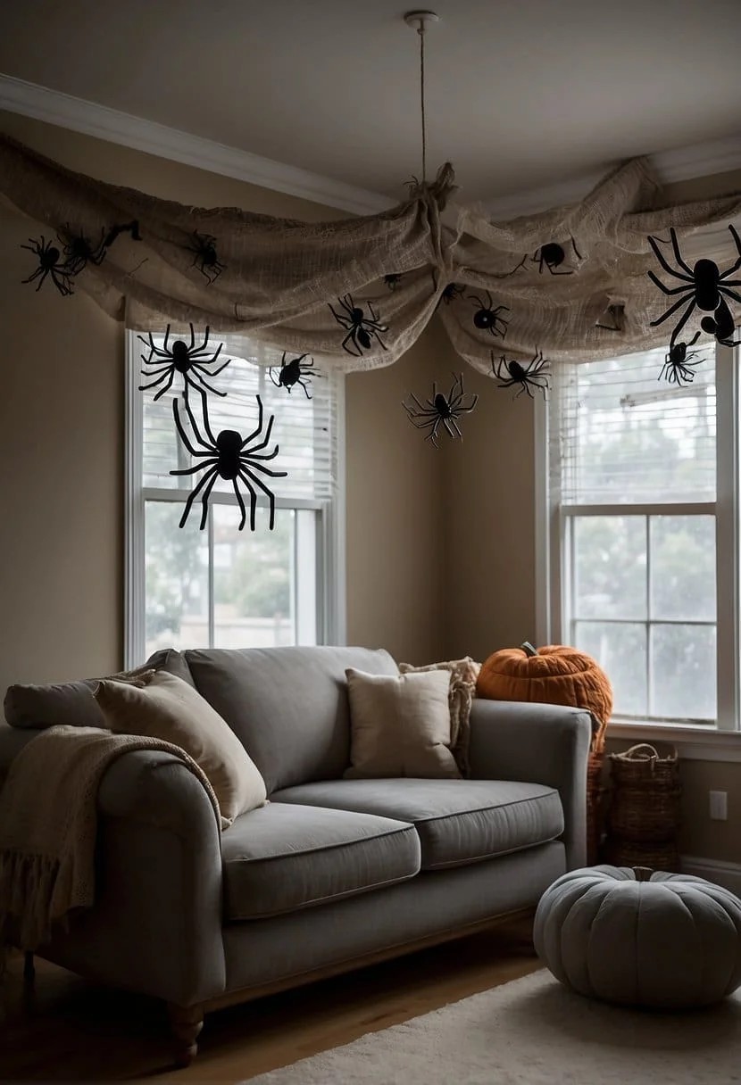 Creepy Crawly Spider Decorations