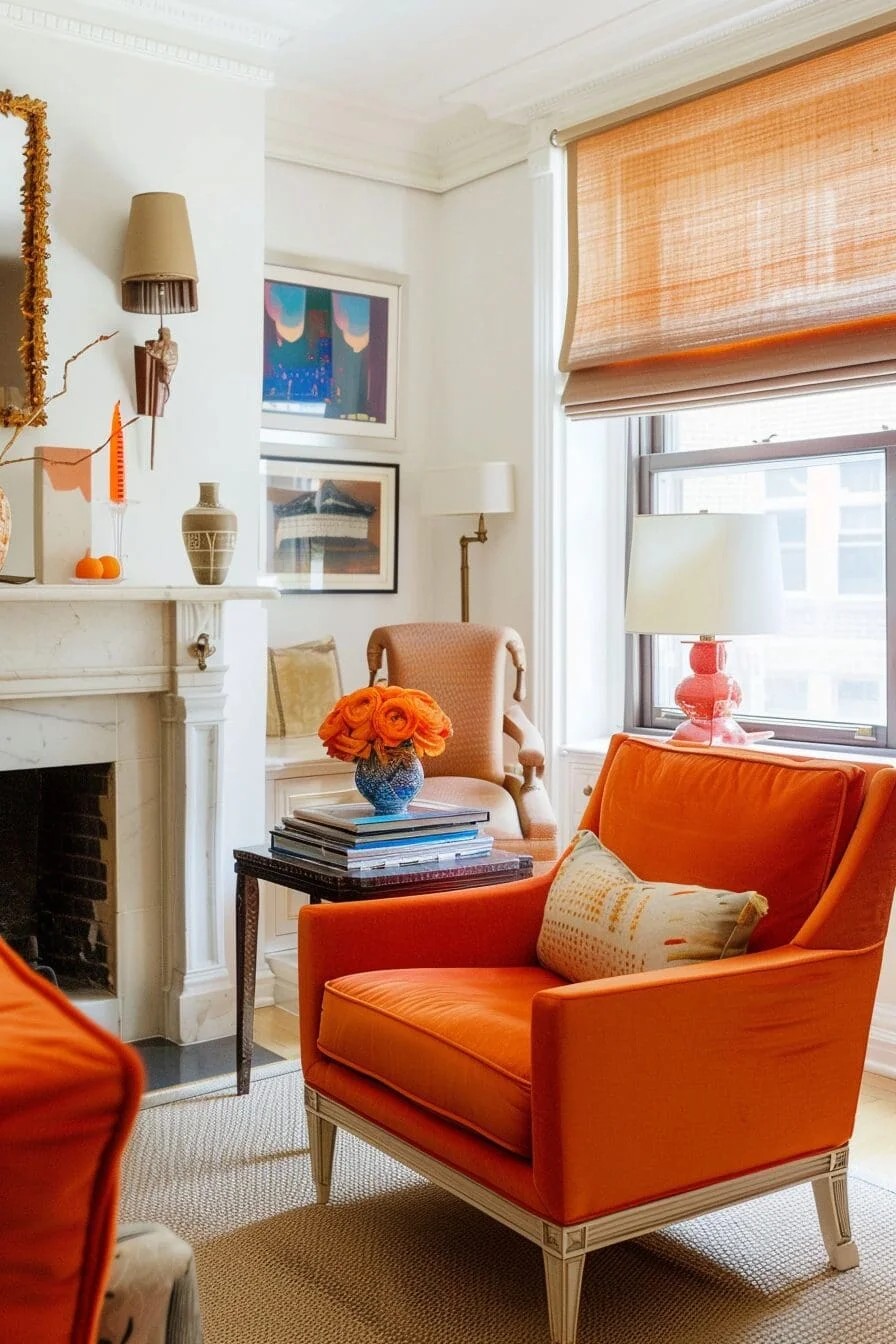 Tangerine Armchair