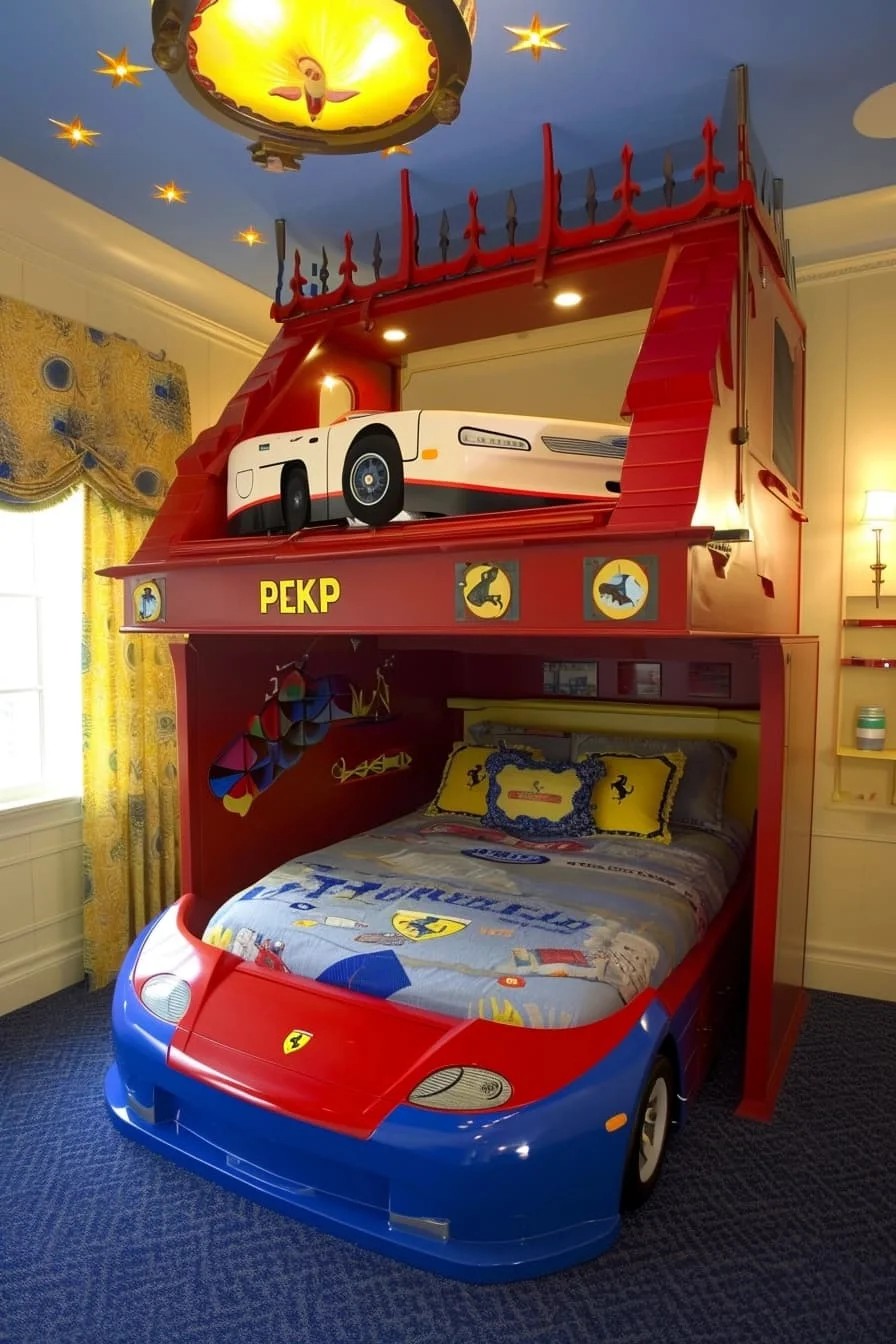 Race Car Bedroom