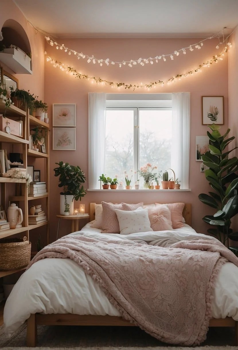 Dorm Room Style Girl’s Bedroom