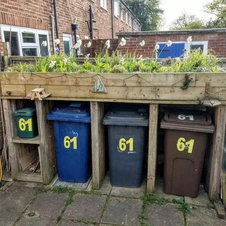 Double-Use Raised Garden Bed