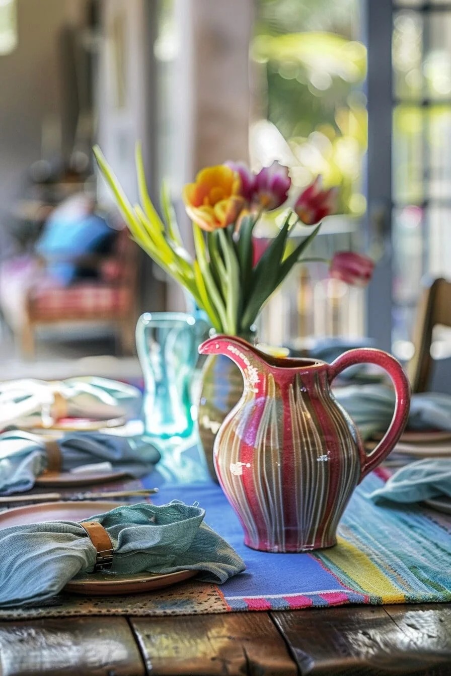 A Colorful Pitcher