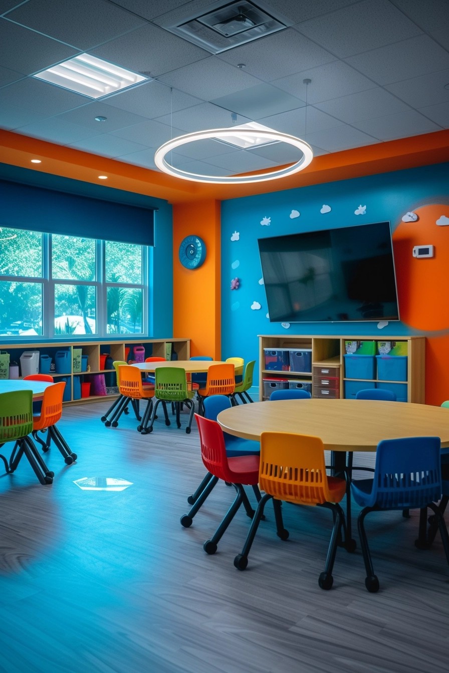 Technology-Themed Elementary Classroom