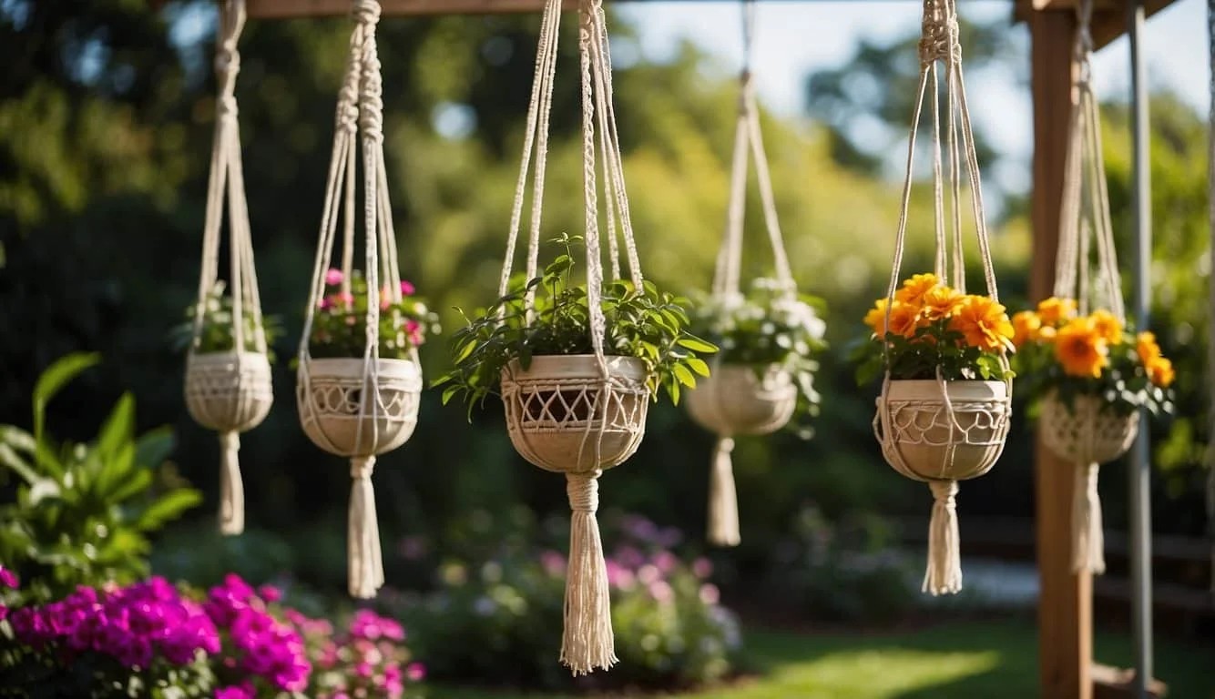 Hanging Macrame Plant Holders