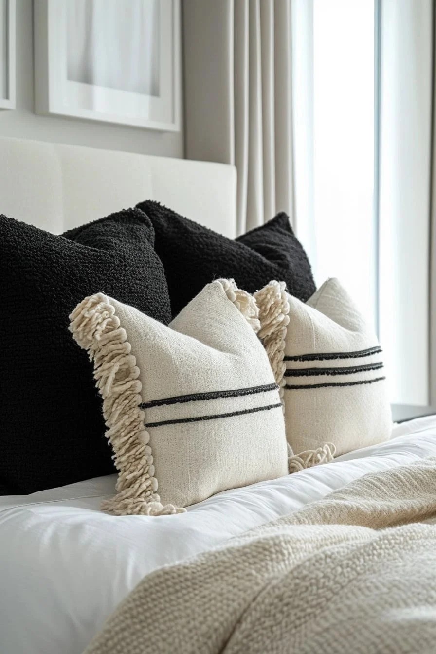 Incorporate Plush Throw Pillows