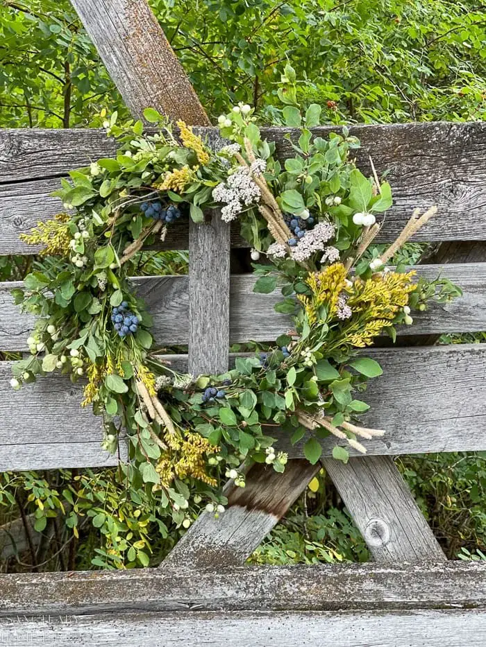 Adorned with a Seasonal Wreath