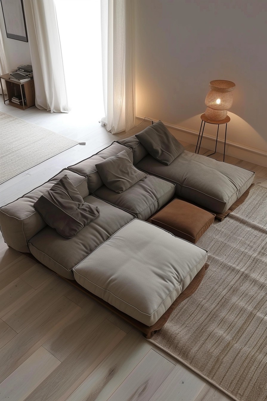 Modular Sofa For Customizable Arrangements