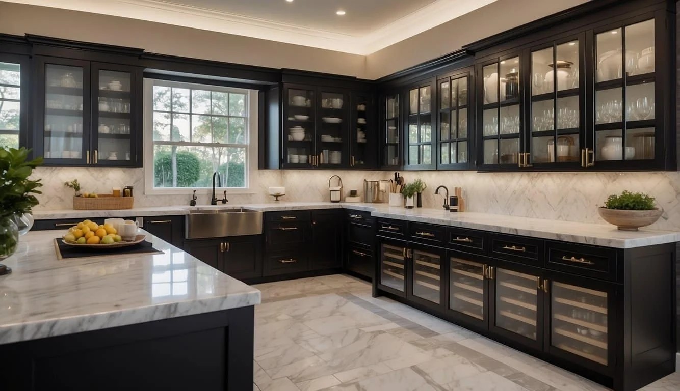 Design a Butler’s Pantry with Floor-to-Ceiling Shelving