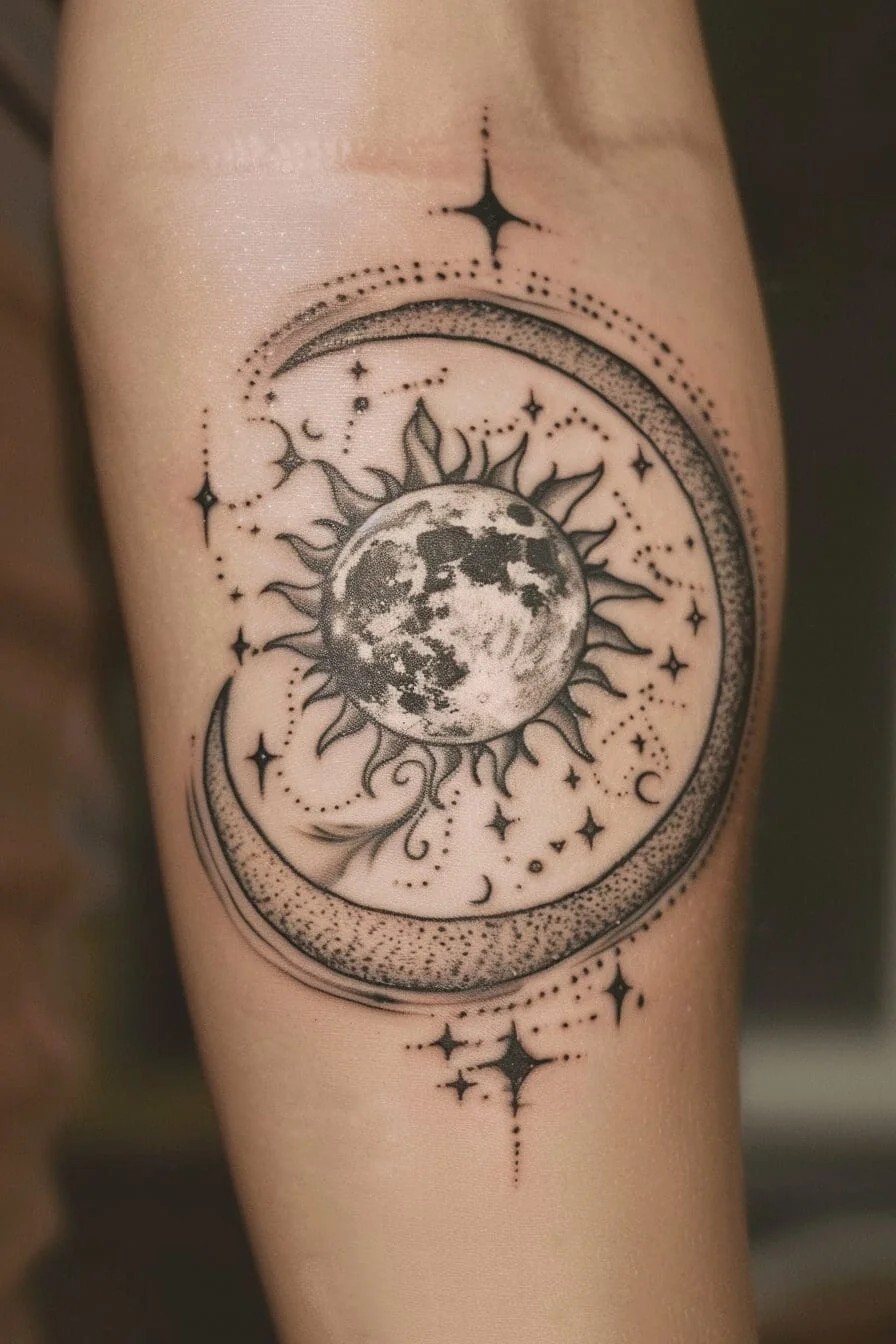 Sun and Moon