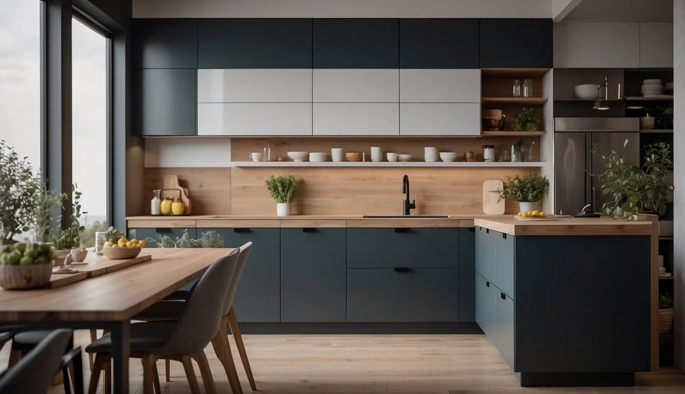 Two-Tone Cabinets