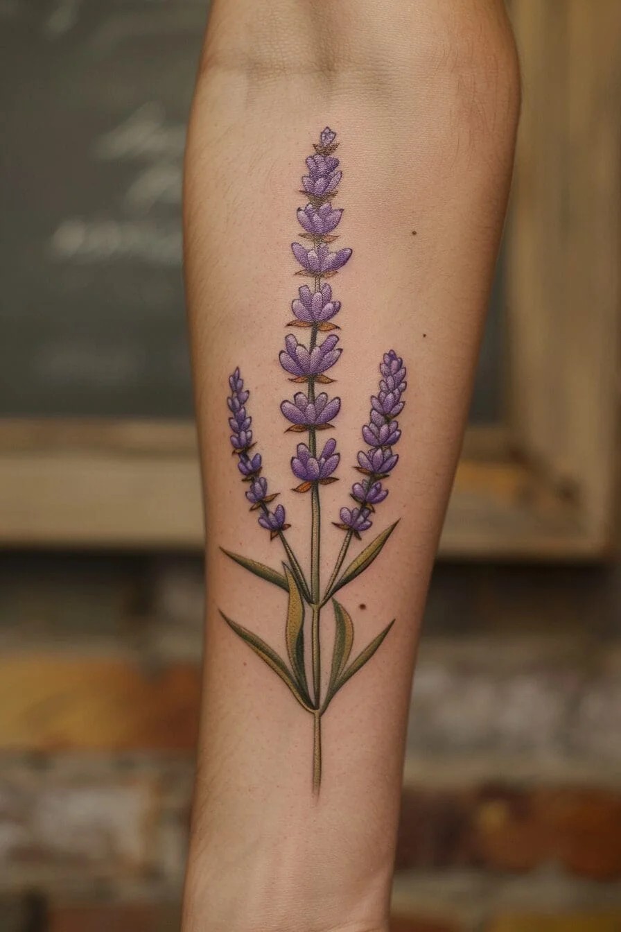 Lavender Tattoo