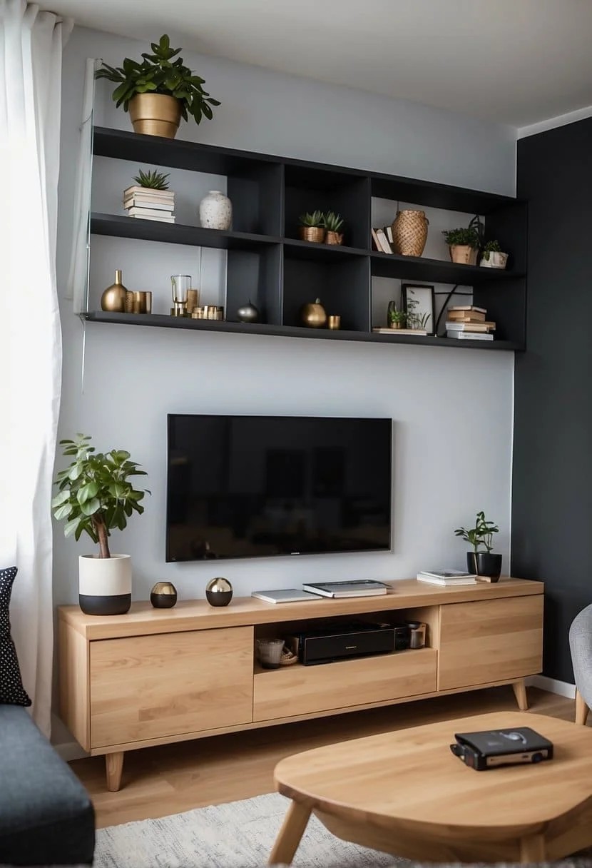 Keep Your Small Living Room Organized with Creative Storage