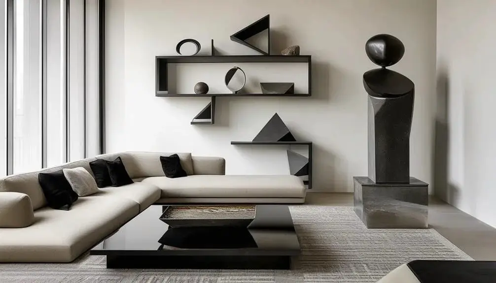 Display Minimalist Sculptural Decor