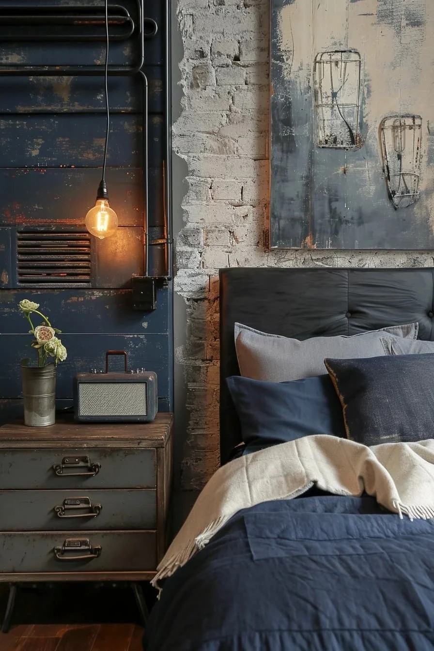 Urban Industrial Bedroom