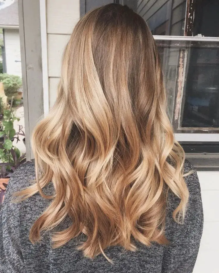 Golden Blonde Balayage