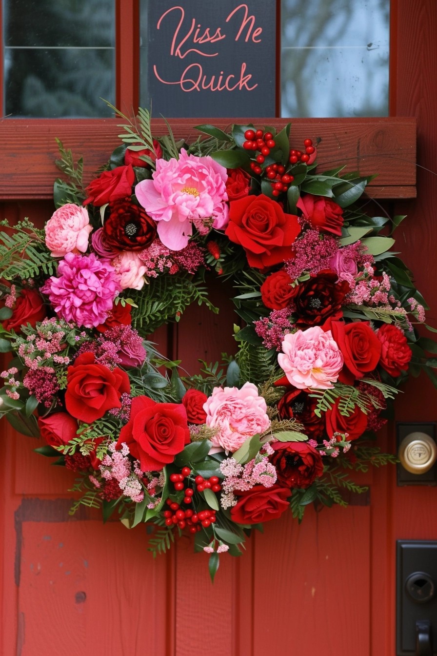 Kiss Me Quick Wreath