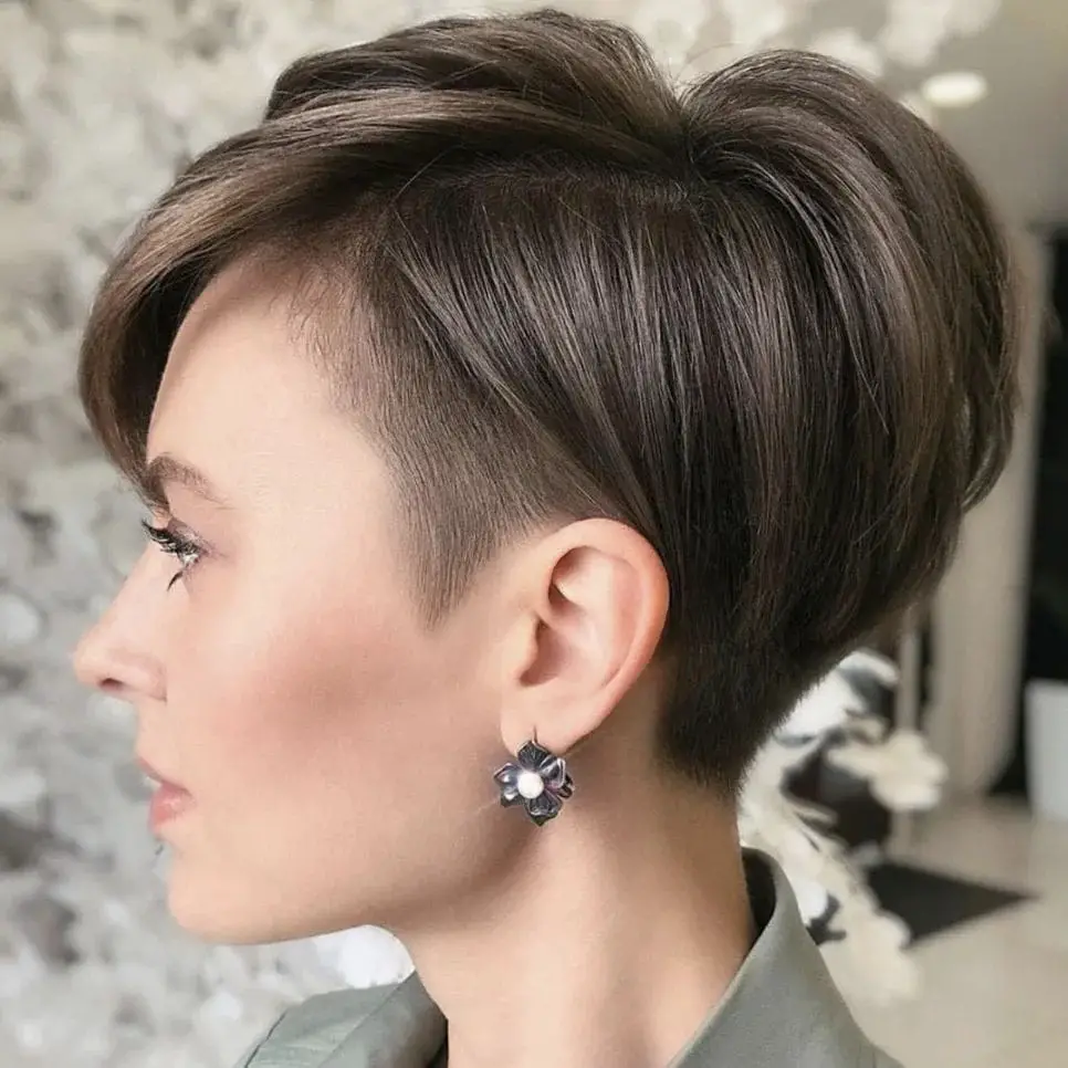 Subtle Undercut Crop