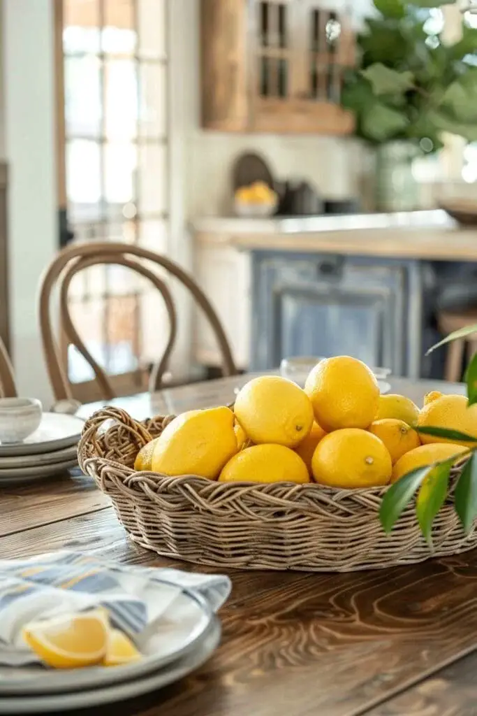 A Basket of Lemons