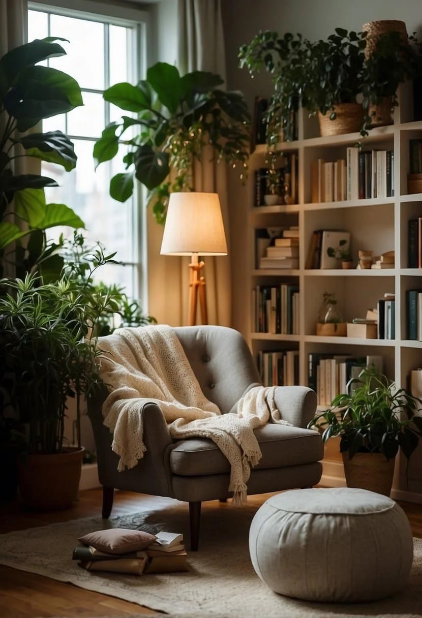 Include Plants in Your Reading Nook