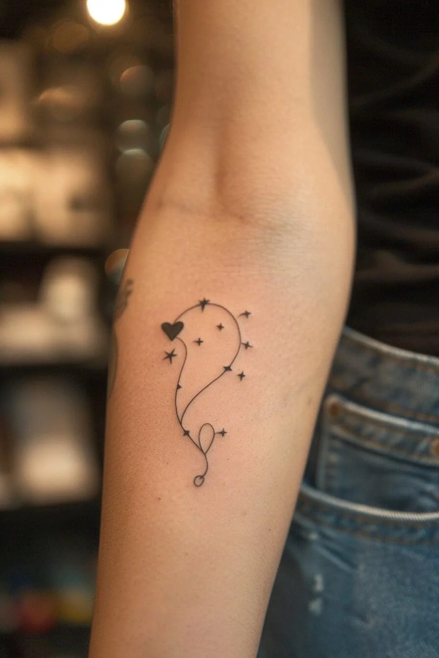 Constellation with a Heart