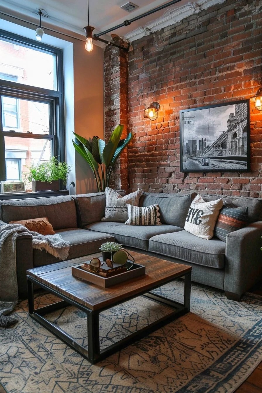 Exposed Brick Wall