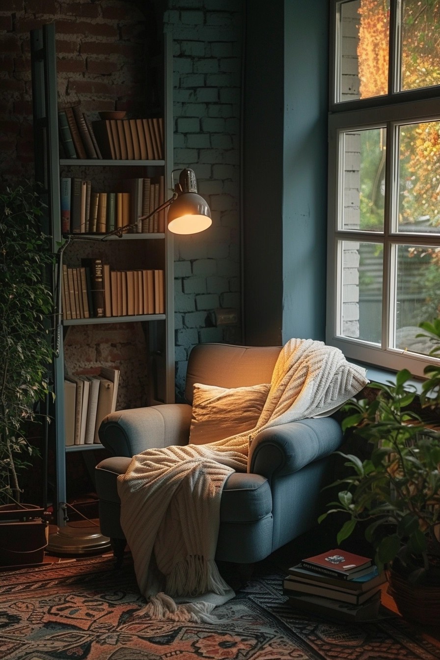 Bright Reading Nook