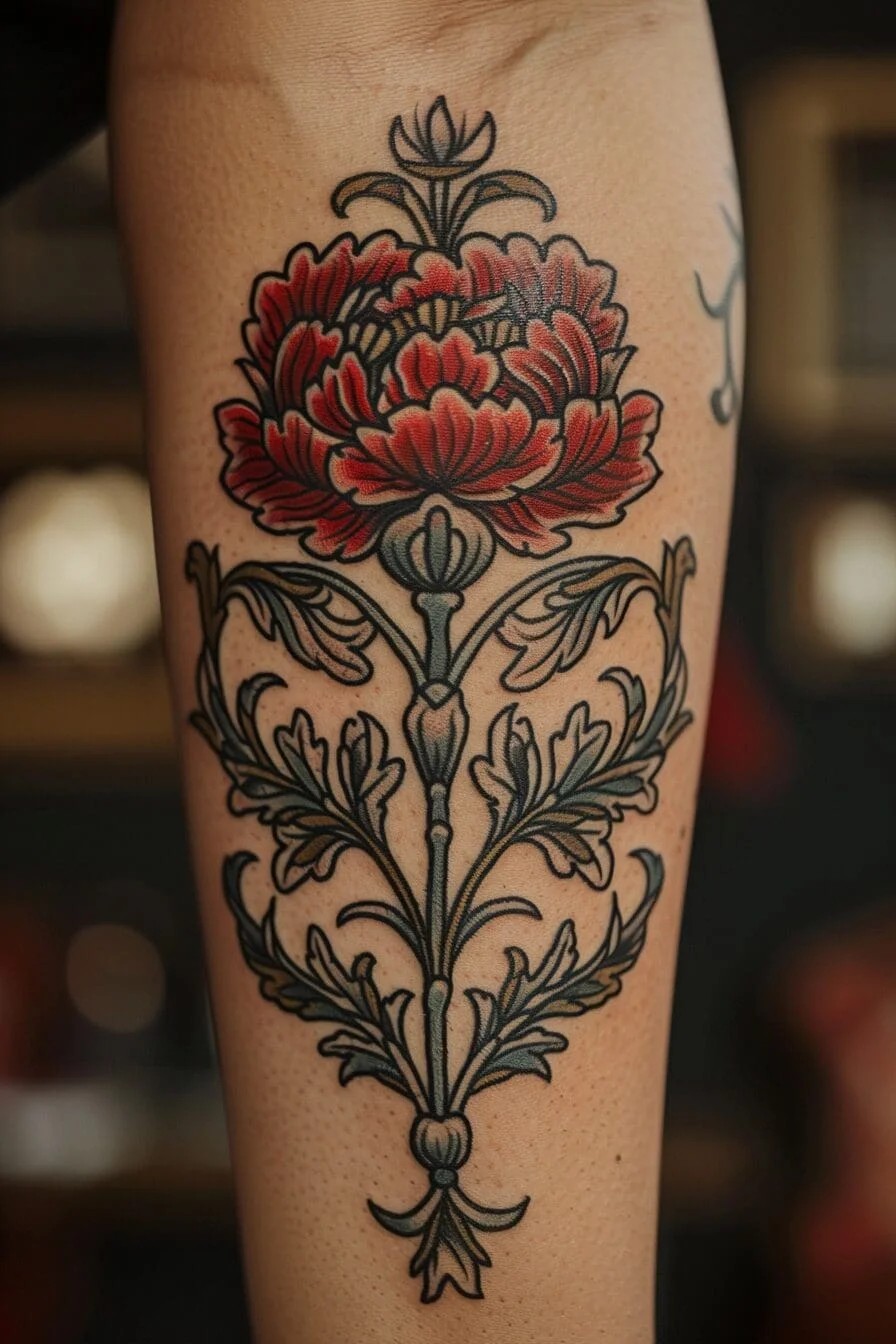 Carnation Tattoo