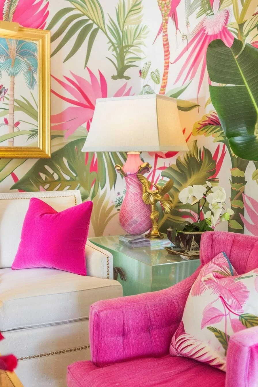 Tropical Pink Paradise