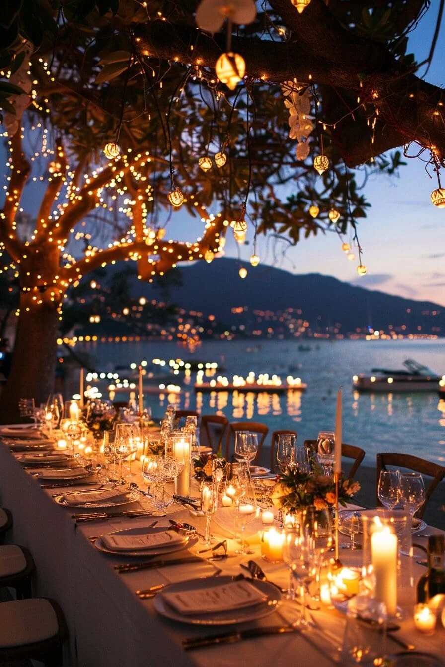 Wedding Dinner Under the Stars