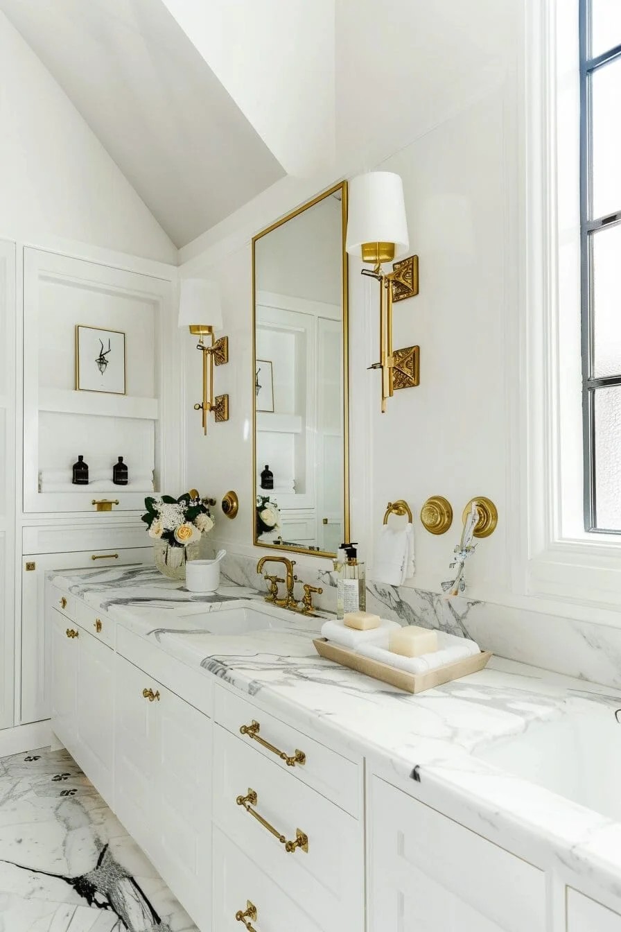 Brass Hardware Accents