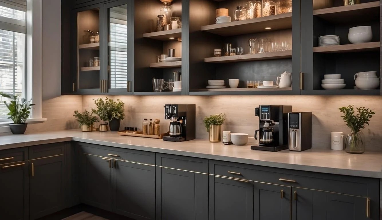 Create a Butler’s Pantry with a Built-In Espresso Machine